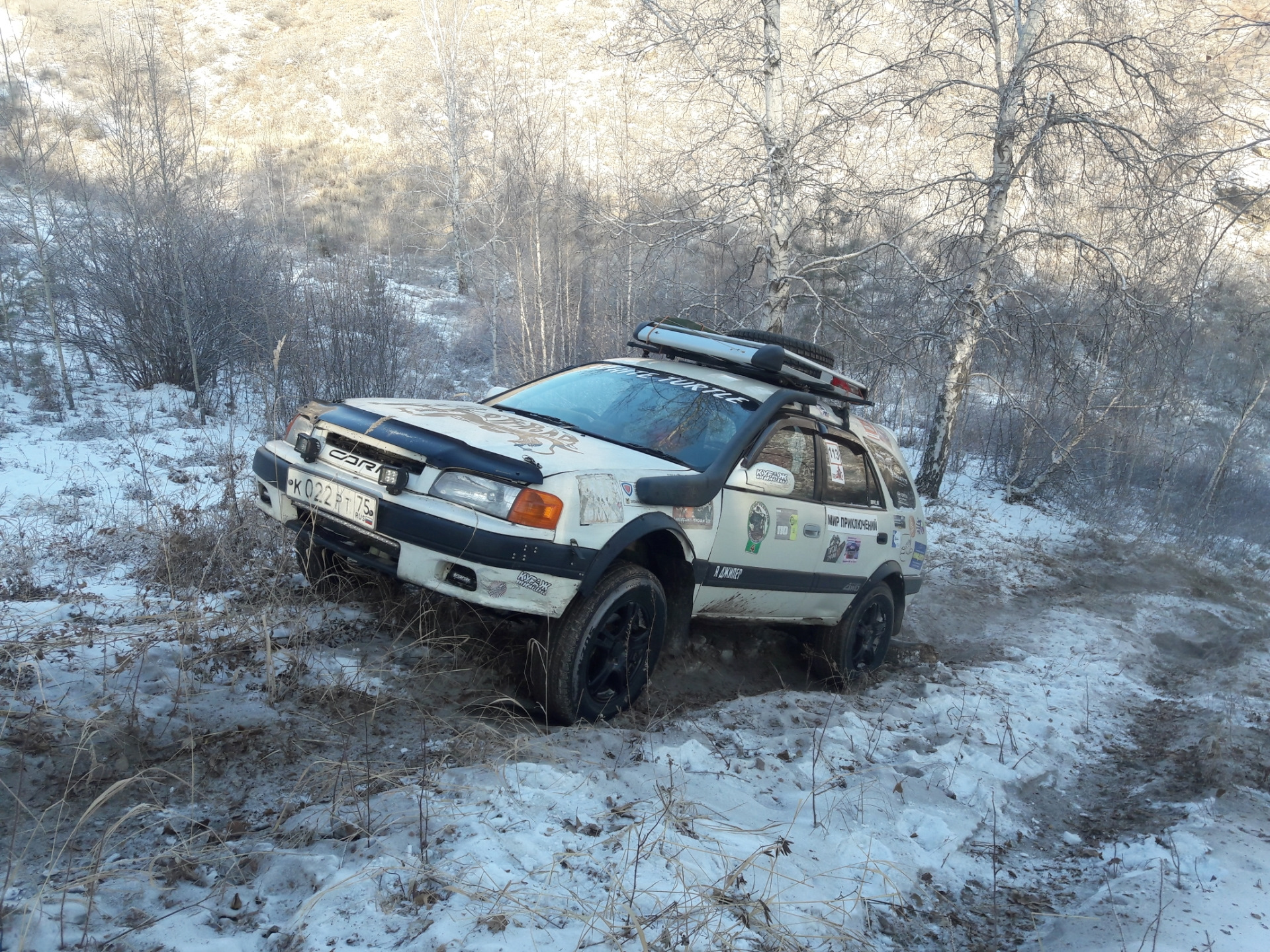 267.Видео. Царь горы. Непокорённая горка. — Toyota Sprinter Carib (111),  1,6 л, 1996 года | покатушки | DRIVE2