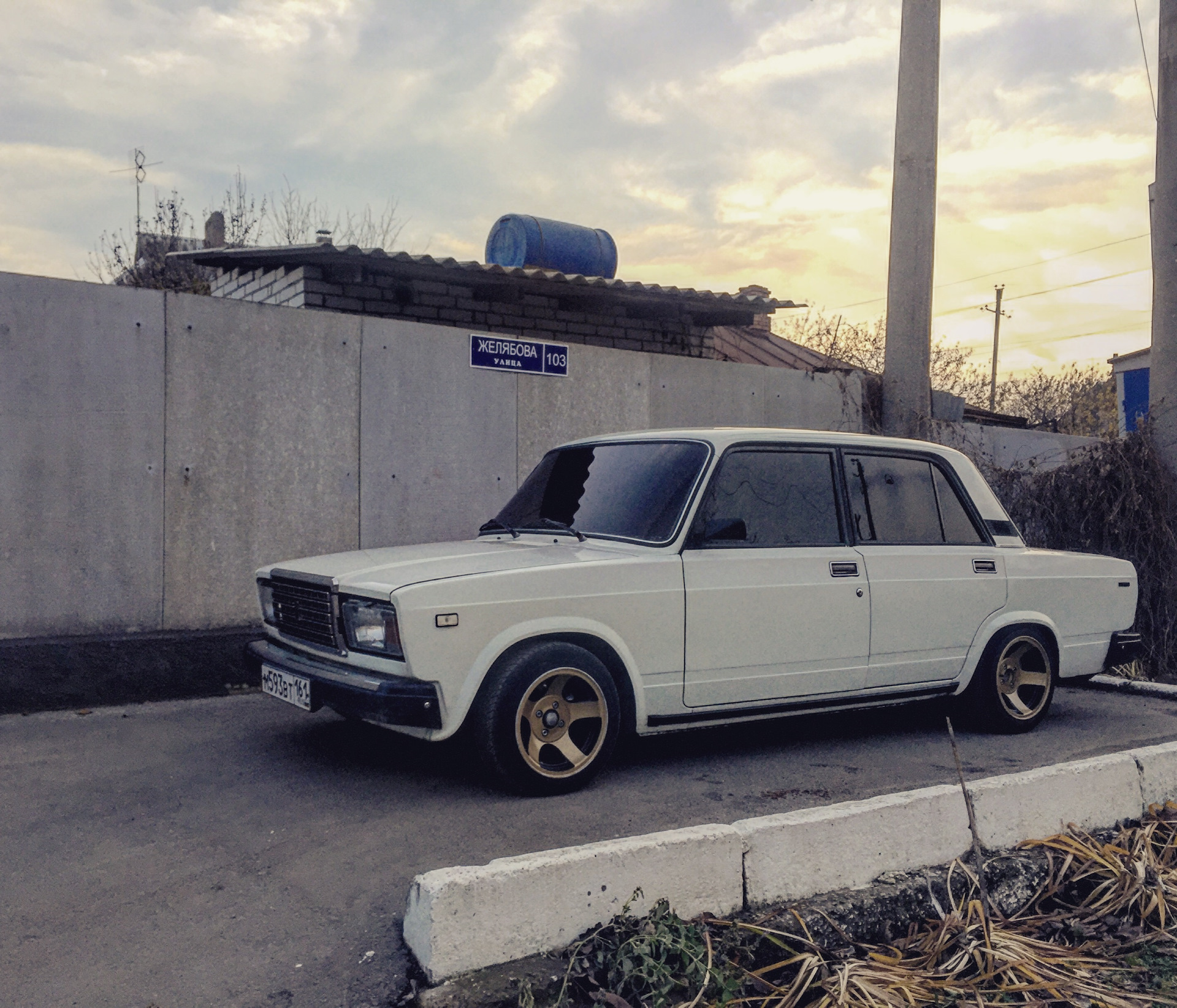 Япония — Lada 2107, 1,5 л, 1997 года | колёсные диски | DRIVE2