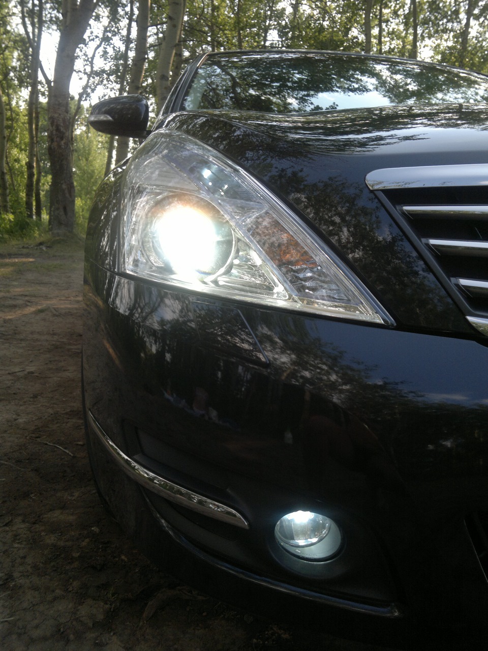 ПТФ и габариты — Nissan Teana (J32), 2,5 л, 2011 года | стайлинг | DRIVE2