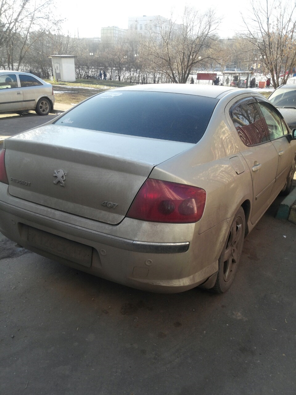 Помыл машину на свою голову — Peugeot 407, 2 л, 2006 года | другое | DRIVE2