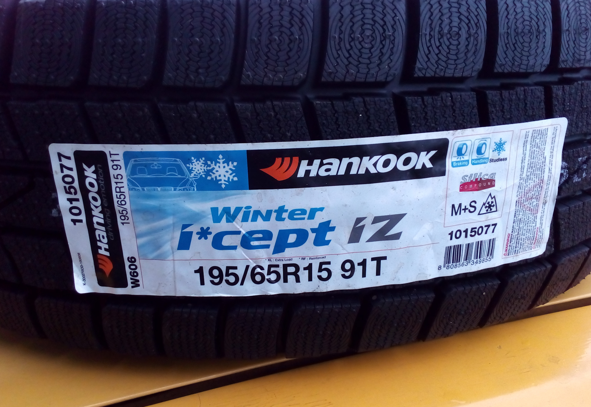 Hankook winter i pike 195 65 r15