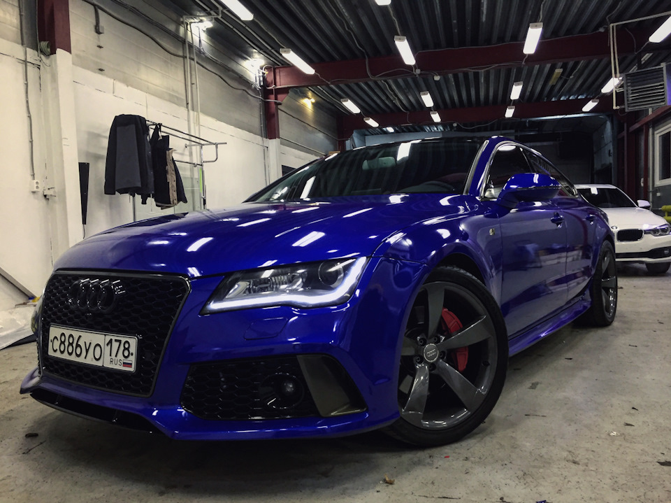 Audi rs5 фиолетовая