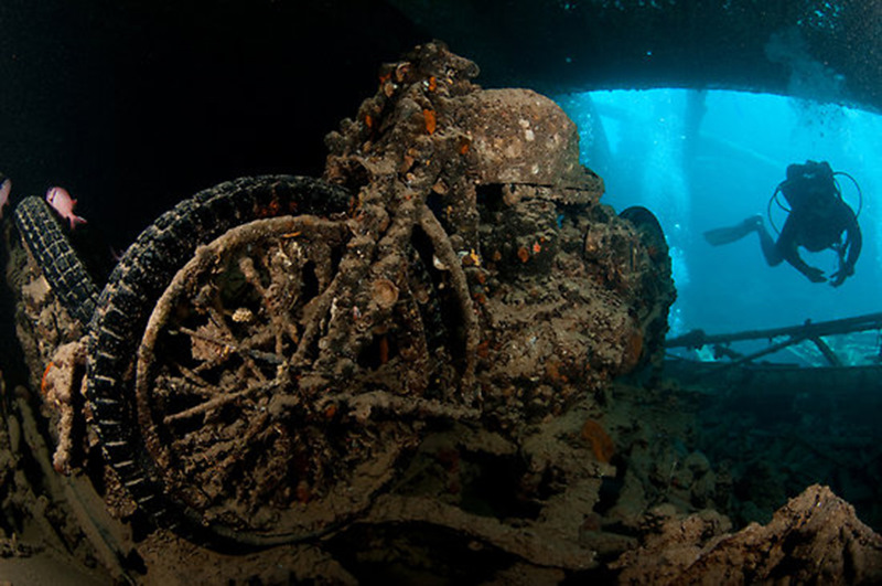 SS Thistlegorm на дне