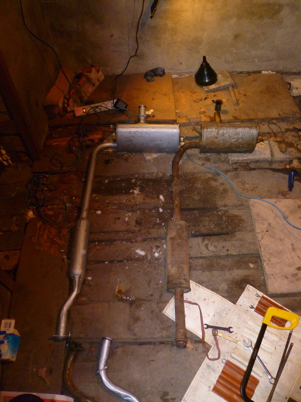 Выхлопная — Lada Ока 11113, 0,8 л, 2005 года | своими руками | DRIVE2