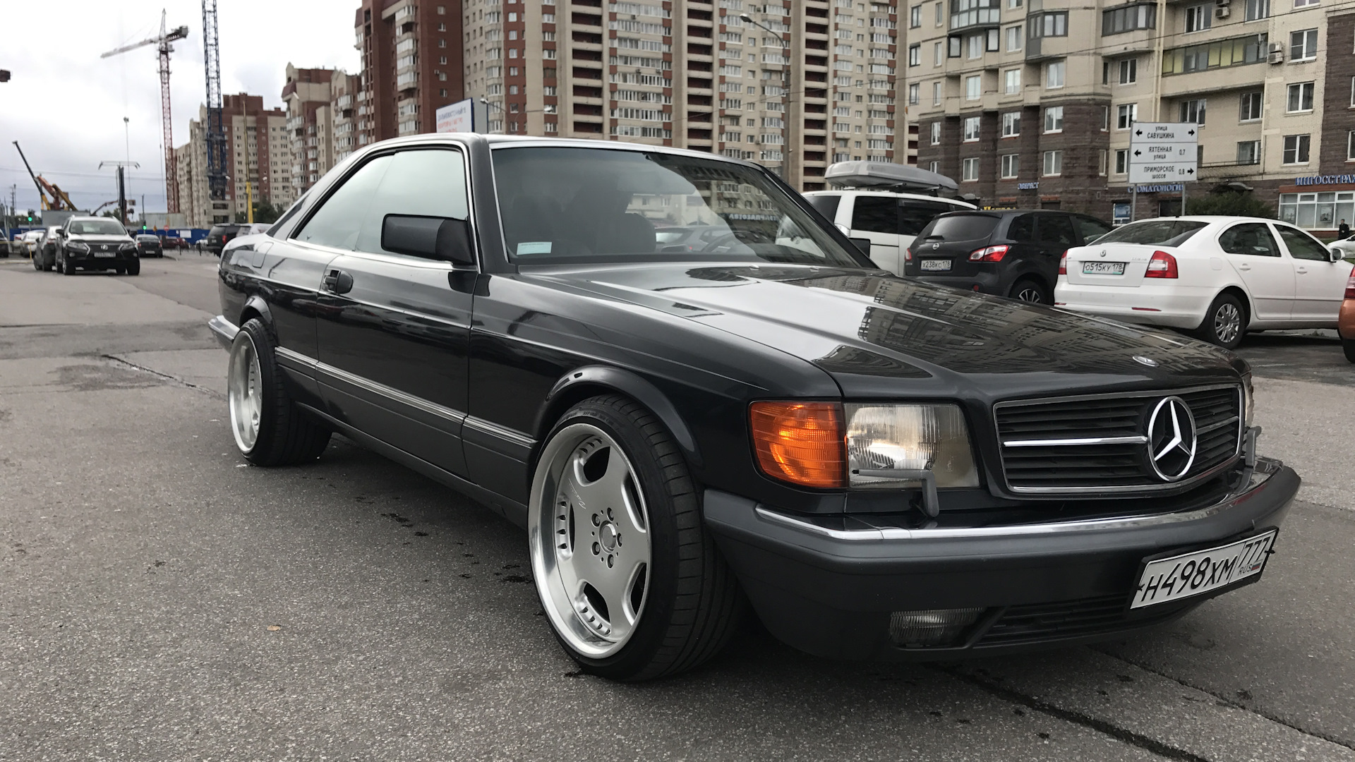 Mercedes-Benz SEC-Class (W126) 5.6 бензиновый 1991 | Американец на DRIVE2