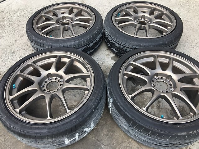 R18 5x114.3 Work Cr-Kai в бронзе! — Rim`sService.Msk на DRIVE2