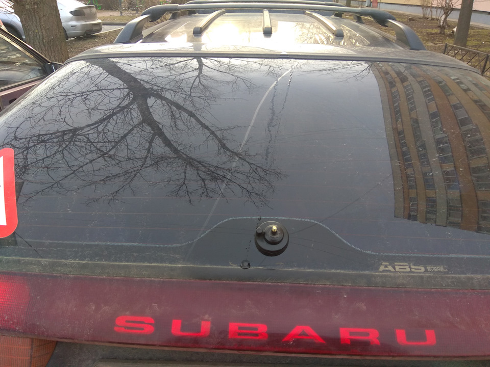 Задний дворник - Subaru Legacy (BM/BR), 2,5 л, 2009 года стайлинг DRIVE2