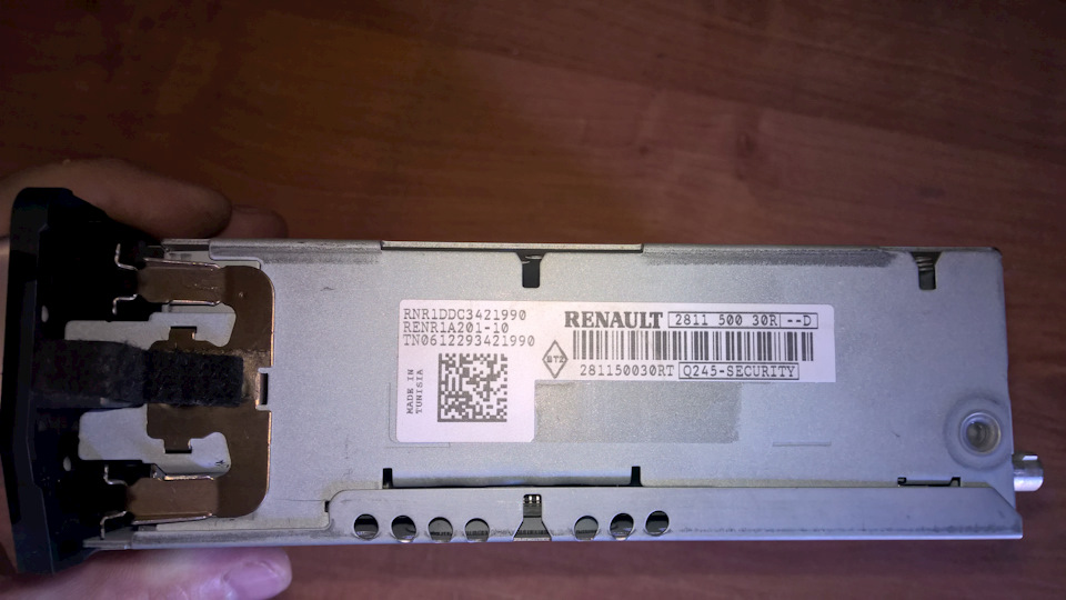 Фото в бортжурнале Renault Fluence. Запчасти на фото: 281150030RT