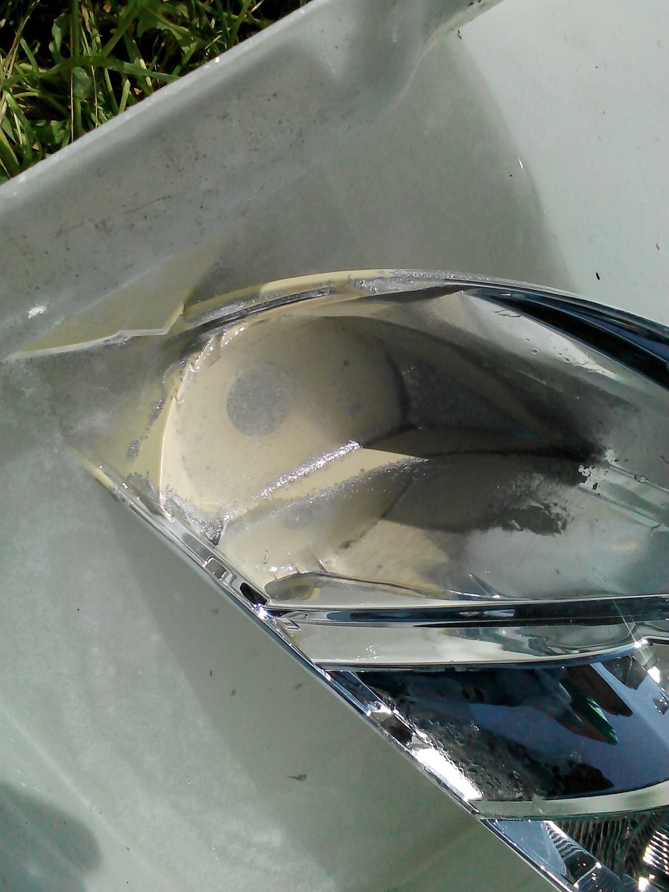 Снятие хрома и Покраска отражателей))) + установка DRL… — Subaru ...