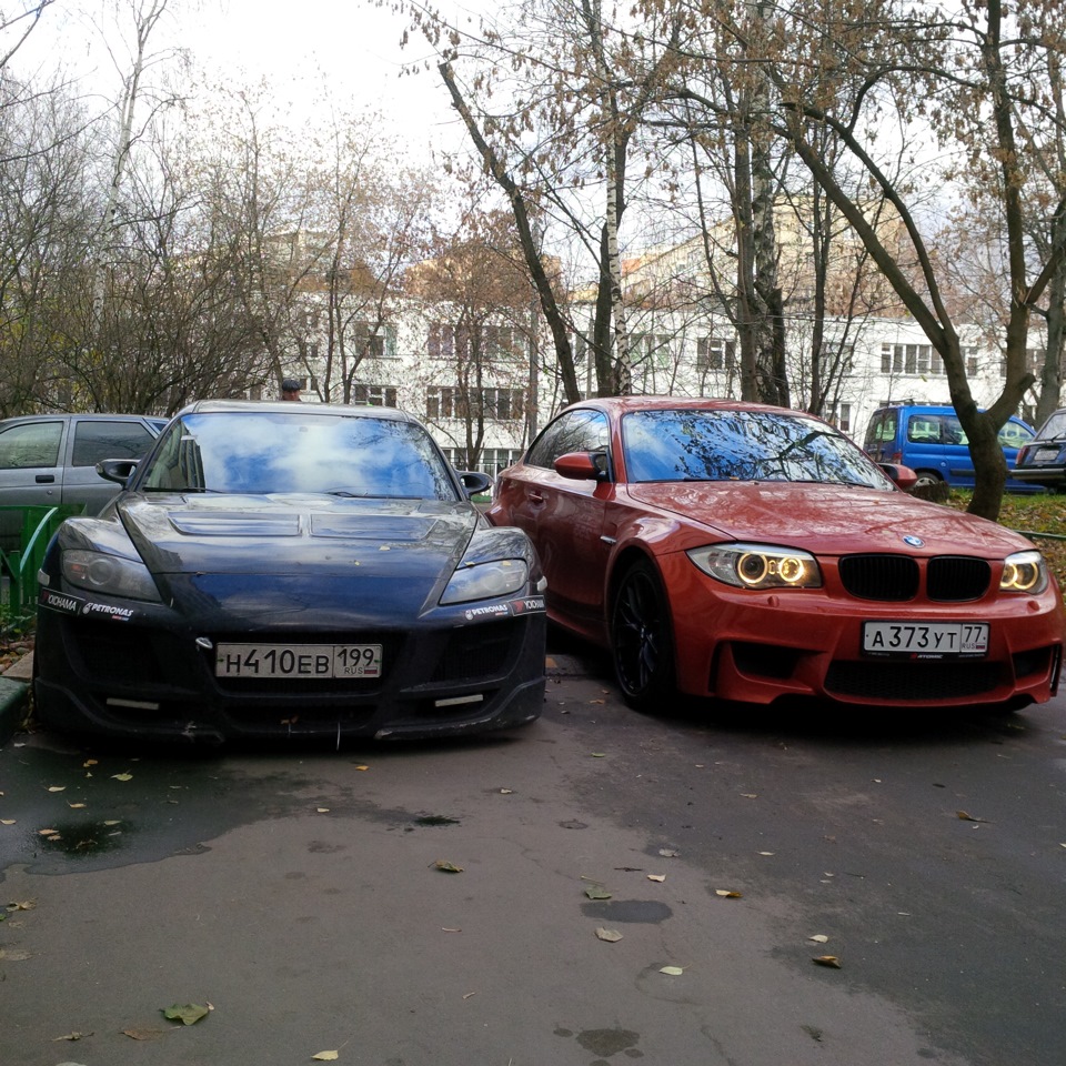 Рыкса и ее новая подружка BMW на букву М) — Mazda RX-8, 1,3 л, 2006 года |  покупка машины | DRIVE2