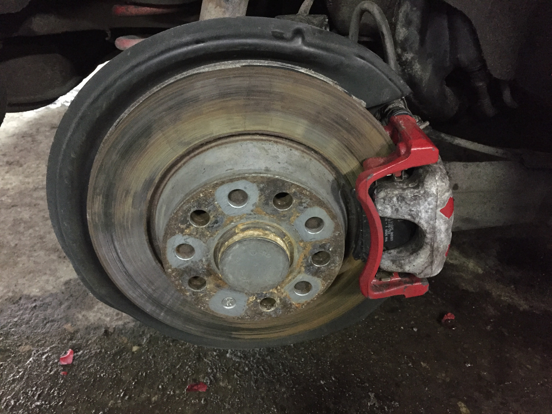 Ремкомплект сальников заднего суппорта — Volkswagen Golf GTI Mk5, 2 л ...