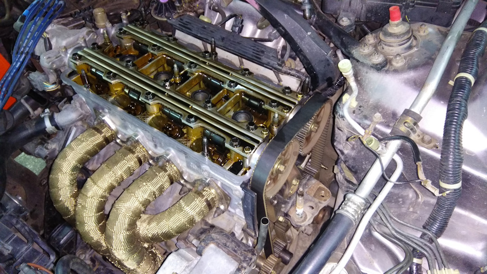 Подтяжка ремня ГРМ — Honda Accord Euro-R (CL1), 2,2 л, 2001 года ...