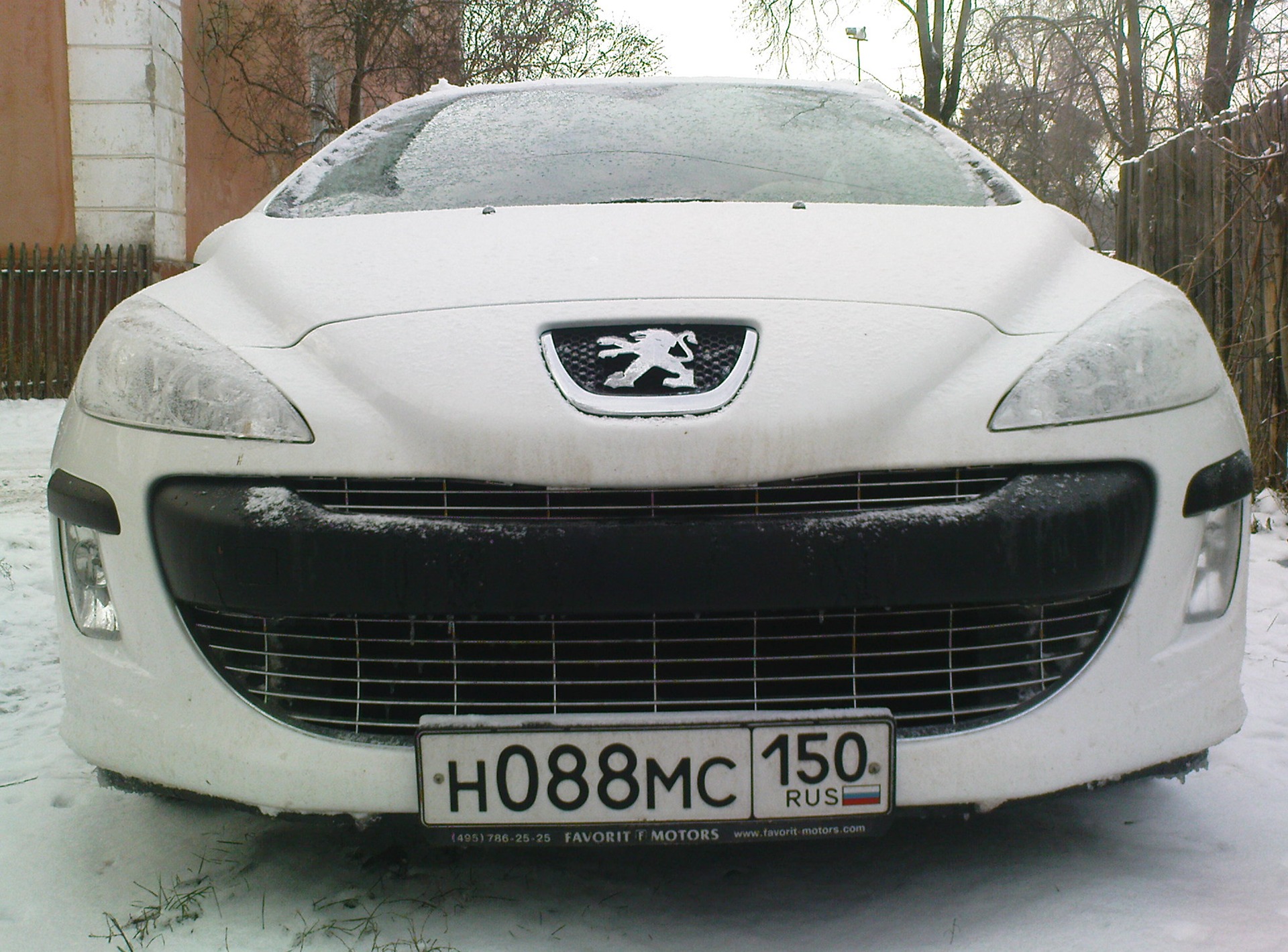 Последний штрих к 308 на зиму (важно и нужно !) — Peugeot 308 (1G), 1,6 л,  2009 года | аксессуары | DRIVE2