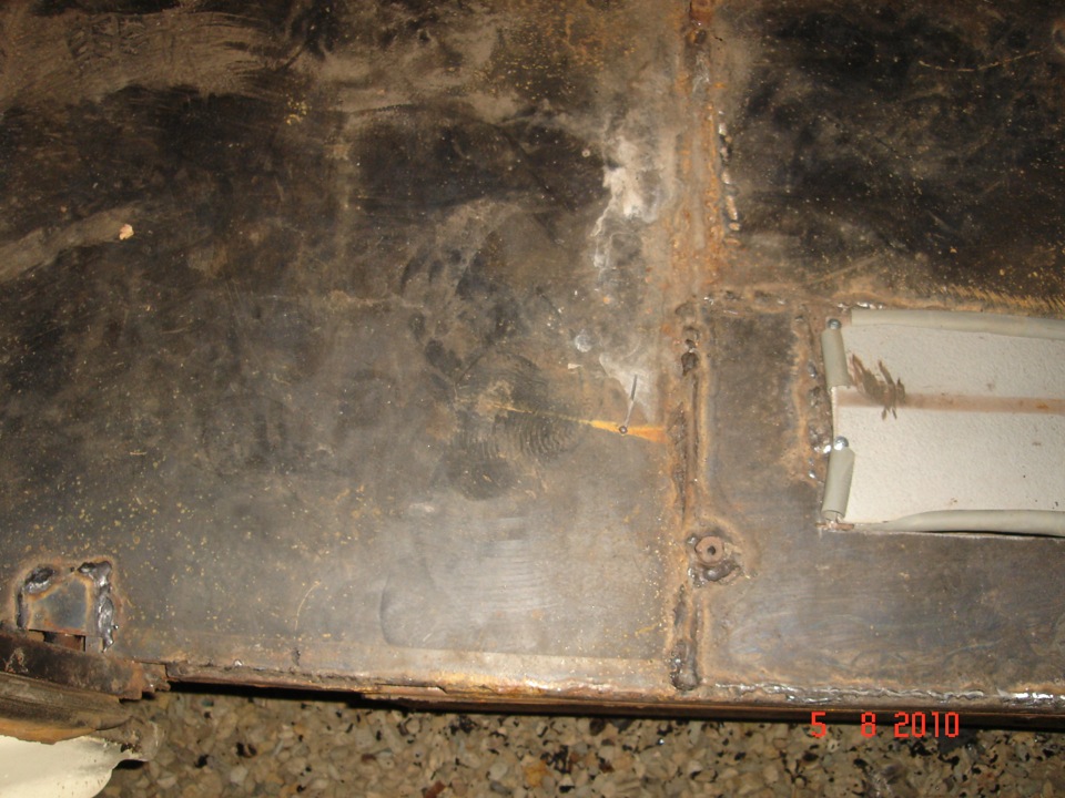 Когда делали днище — АС1913 Ладога, 2,5 л, 1996 года | кузовной ремонт ...