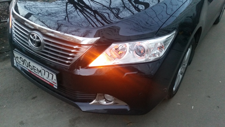 Габариты как у америкосов — Toyota Camry (XV50), 2,5 л, 2014 года ...