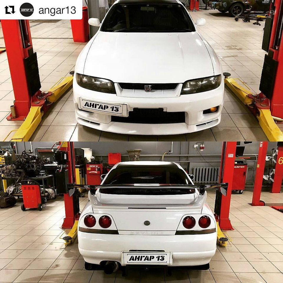 Установка полиуретана — Nissan Skyline GT-R (R33), 2,6 л, 1996 года ...