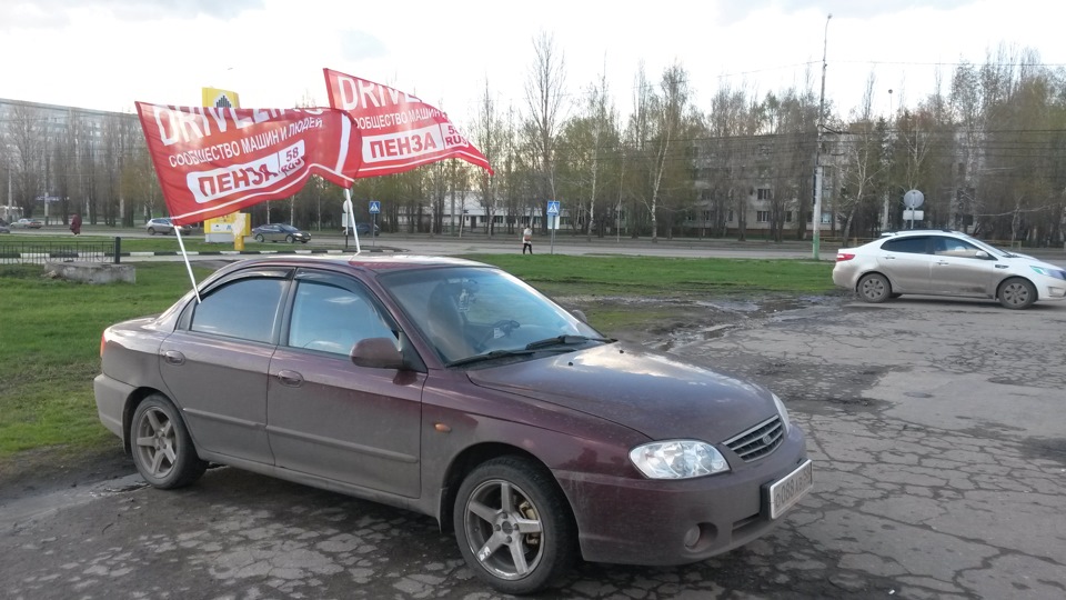 №104 "Авто Охота" Пенза 23.04.16 Этап второй — KIA Spectra, 1,6 л, 2006 ...
