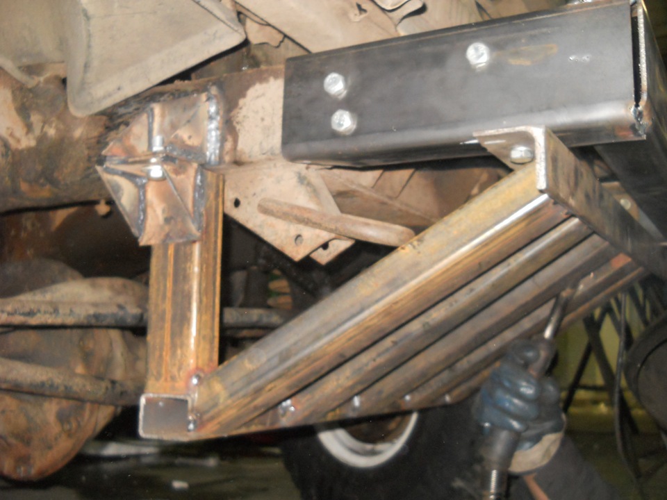 Продольные тяги передней подвески УАЗ Хантер | Патриот усиленные со стандартными параметрами
