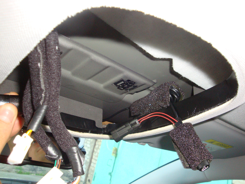 Отлично умещается в нише. — Hyundai Tucson (TL)