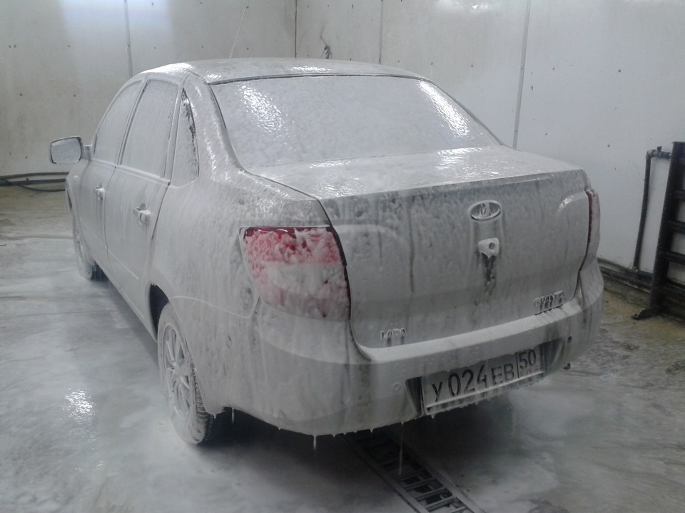 05. Тонировка — Lada Гранта (1G), 1,6 л, 2013 года | стайлинг | DRIVE2