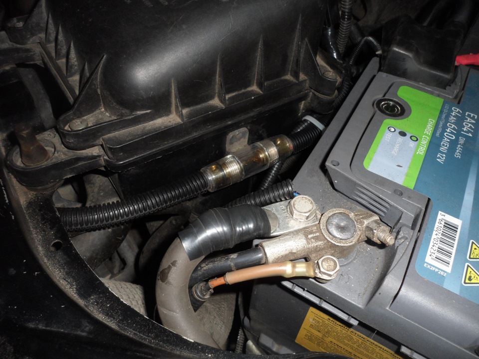 65. Продублировал + от гены до АКБ и замена массы от АКБ на кузов ...