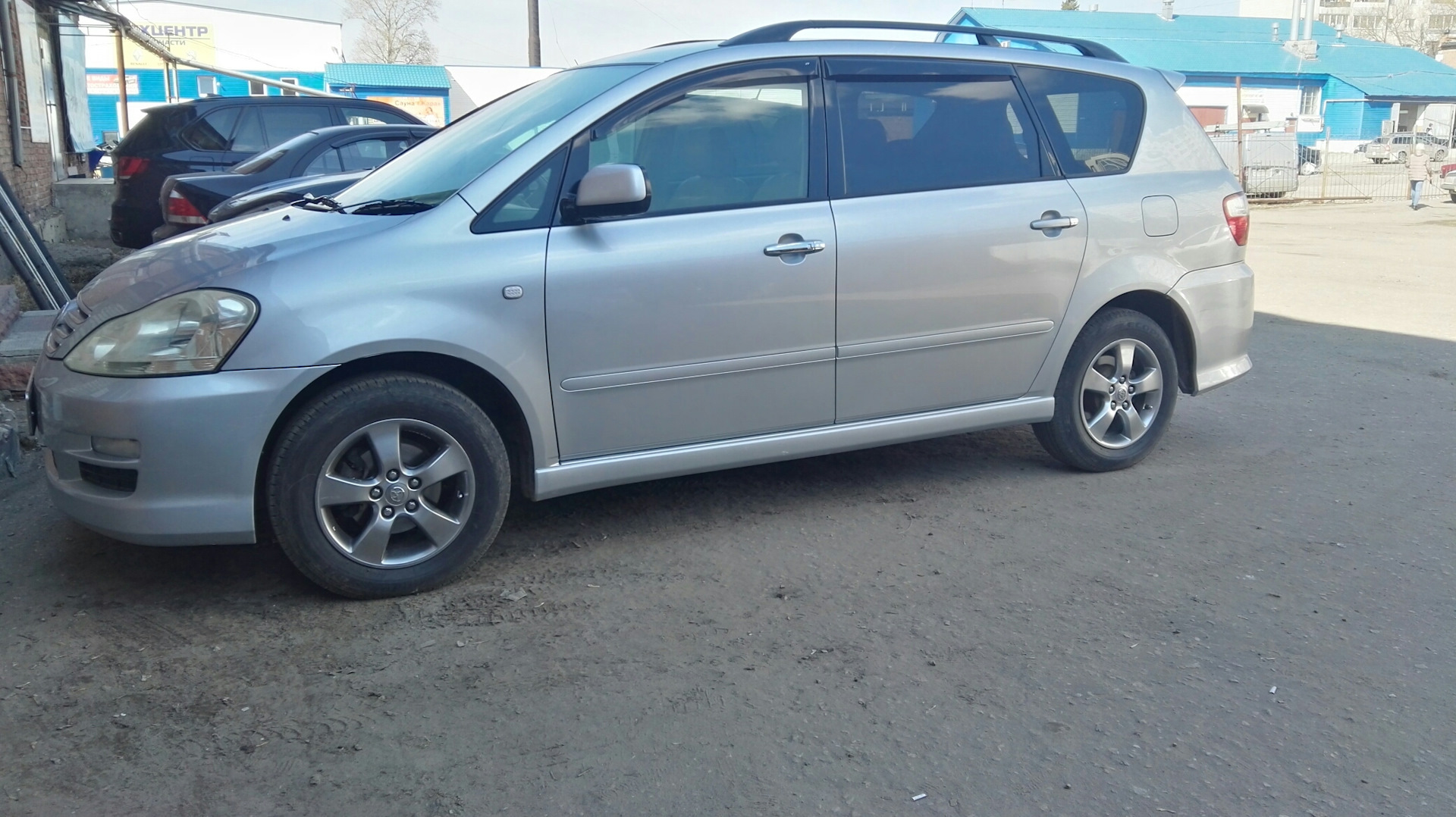 Перешел на лето — Toyota Ipsum (21), 2,4 л, 2005 года | колёсные диски ...