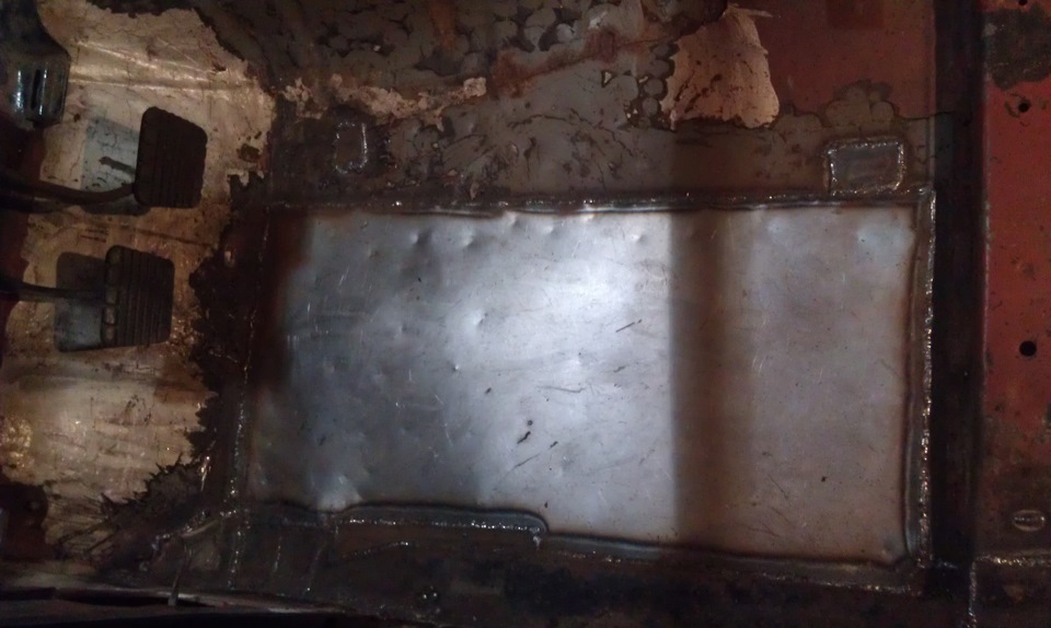 Восстановление пола — ГАЗ 2412, 2 л, 1988 года | кузовной ремонт | DRIVE2