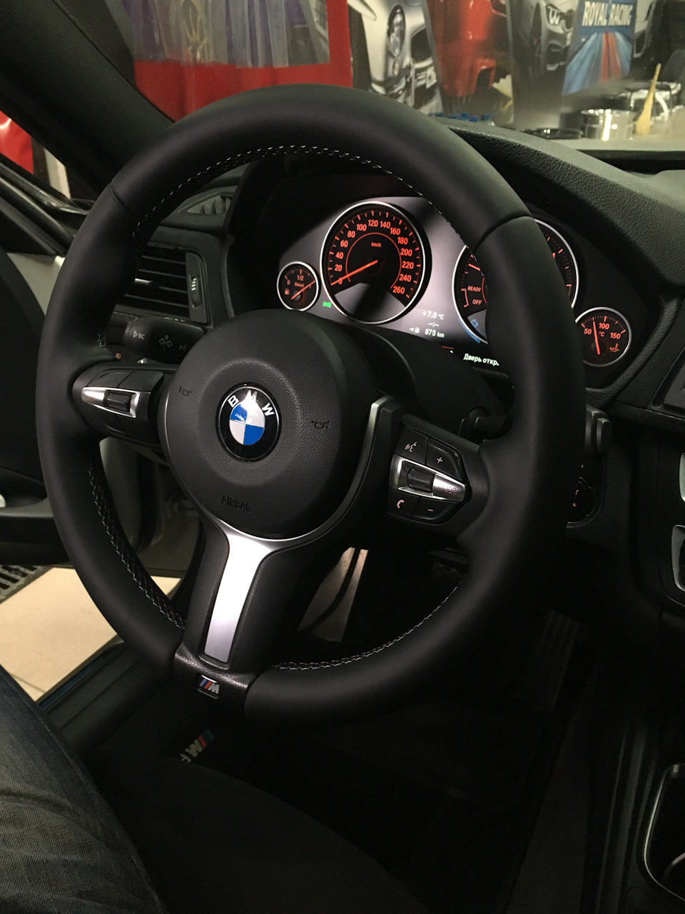 Перетяжка руля bmw f30