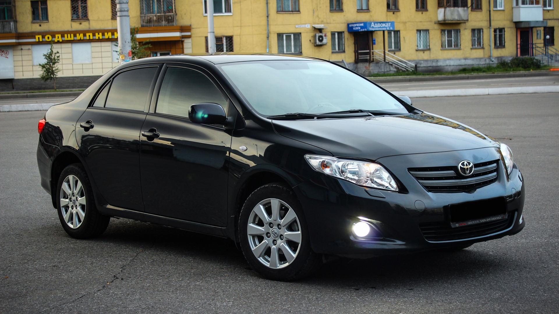 Toyota Corolla (140/150) 1.6 бензиновый 2008 | Черная японка на DRIVE2