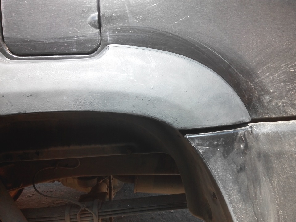 Щель до бампера — УАЗ Patriot