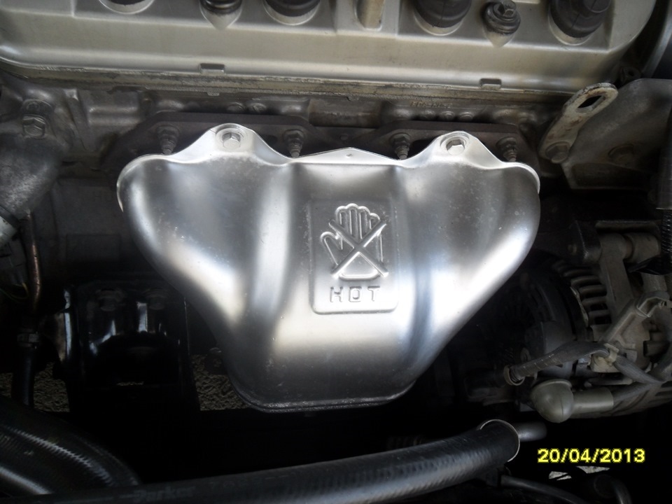 ищу экран выпускного коллектора — Honda Accord (6G), 1,8 л, 2001 года ...