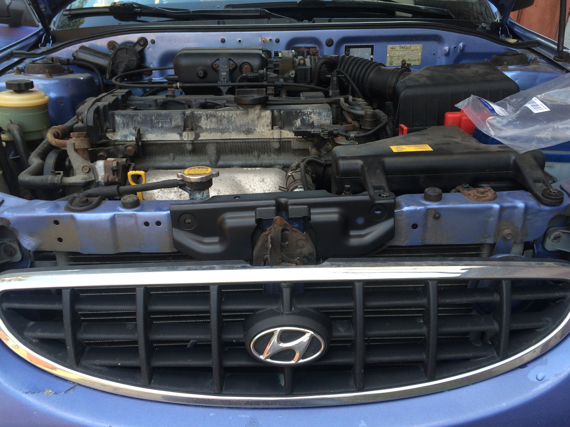 Замена цепи или почему замолкли гидрокомпенсаторы. — Hyundai Accent (2G ...