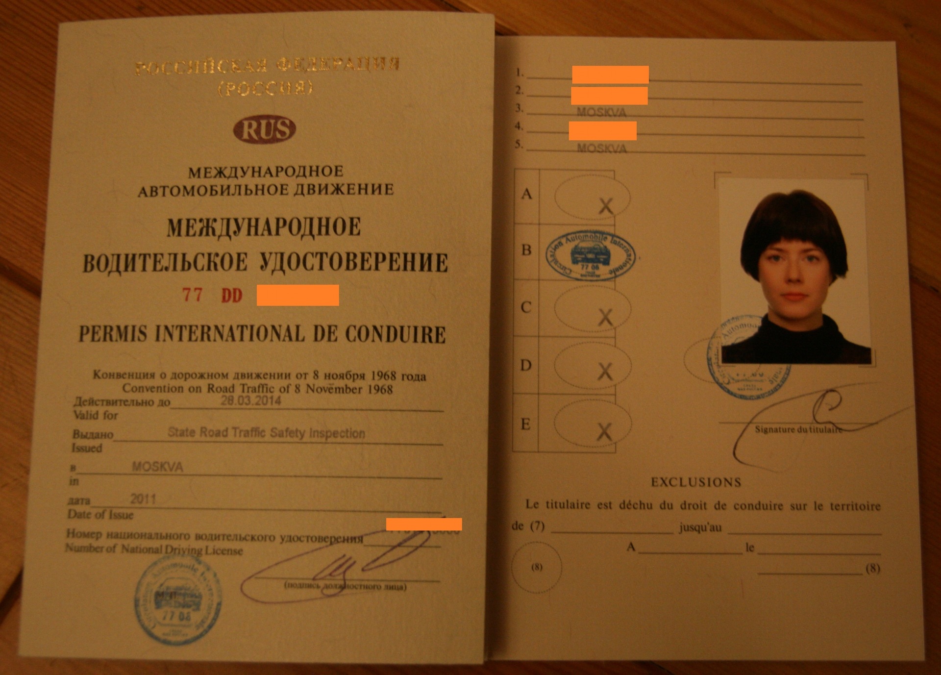 Что такое национальное водительское удостоверение и международное фото