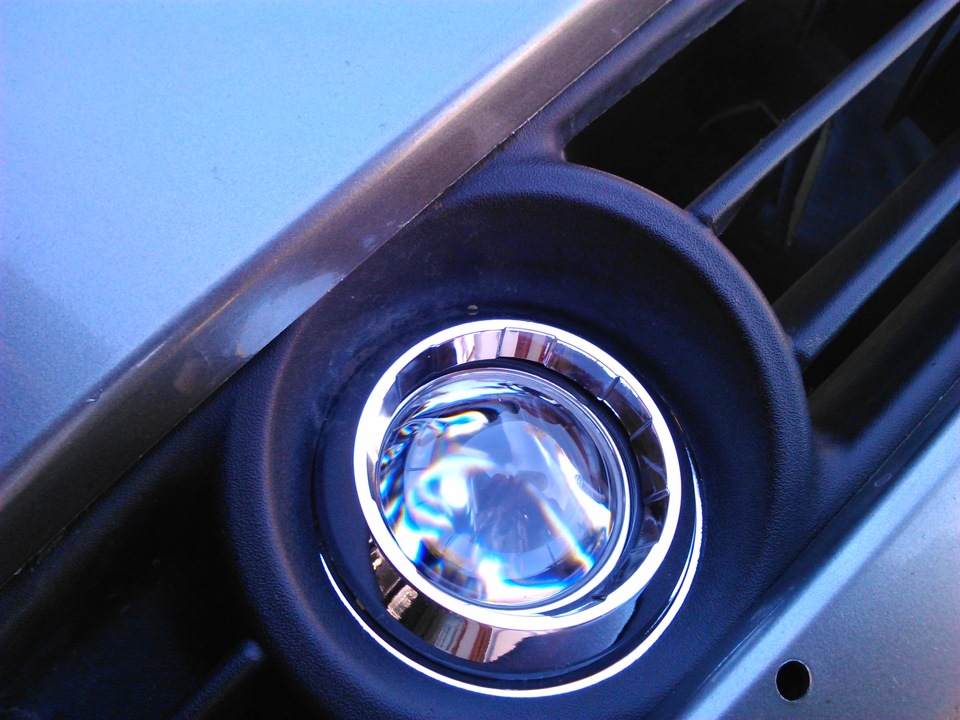 25.Противотуманки PROSPORT-линзы хром. — Lada Приора седан, 1,6 л, 2008 ...