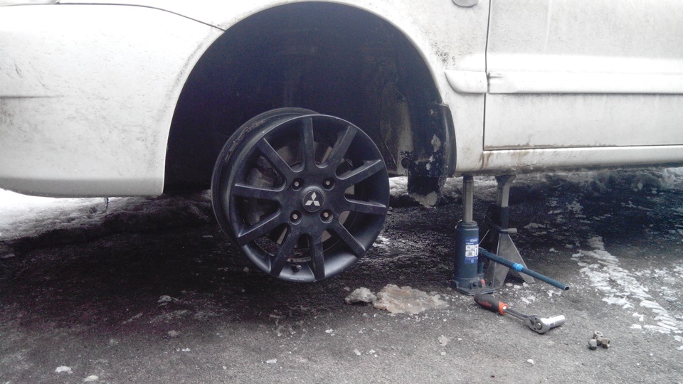 Еще одни диски на лето) — Mitsubishi Lancer IX, 1,6 л, 2006 года ...