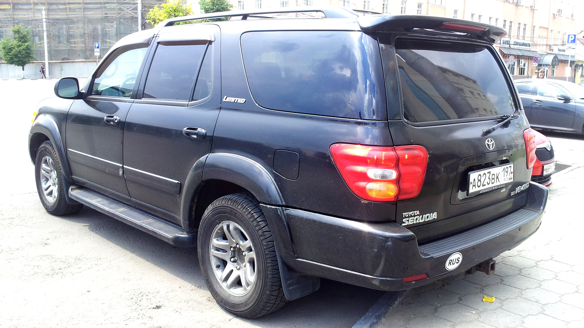 Toyota Sequoia (1G) 4.7 бензиновый 2002 | Щумадан на DRIVE2