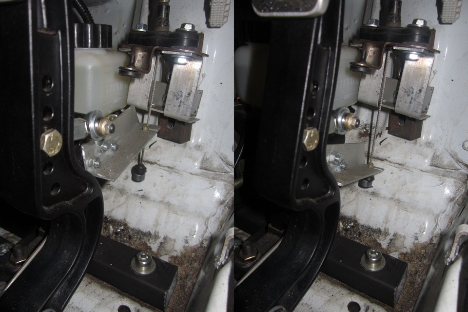 привод тросика газа со стороны педали — Toyota Corolla Levin (AE85)