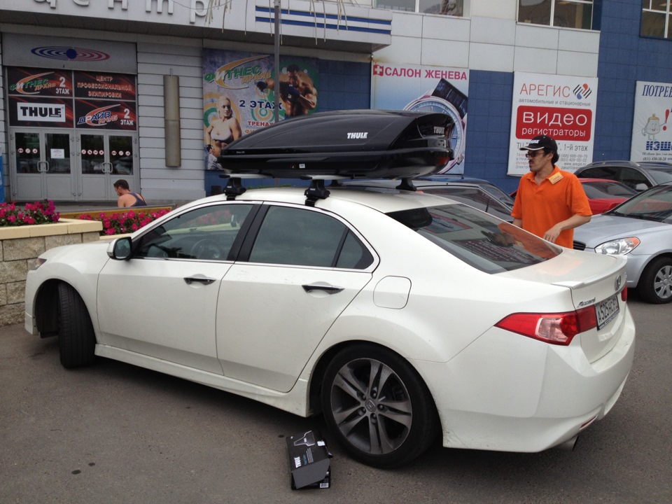 THULE Honda Accord 8G 2 4 2011 DRIVE2