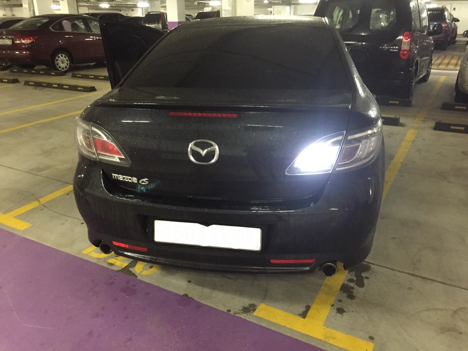 Не горят габариты mazda 6 gh