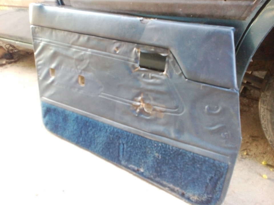 Ремонт дверной карты. Часть 3, заключение. — Mazda 626 II (GC), 1,6 л ...