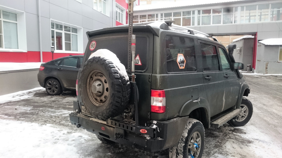Небольшие улучшения. — УАЗ Patriot, 2,7 л., 2014 года | тюнинг | DRIVE2