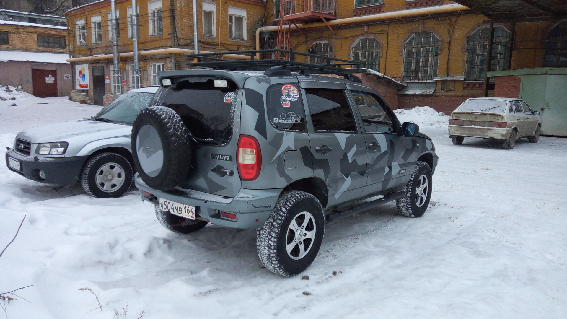 Chevrolet Niva Раптор камуфляж