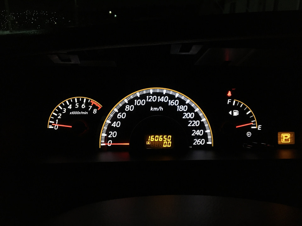 Инверсия дисплеев приборной панели — Nissan Teana (J31), 3,5 л, 2007 ...