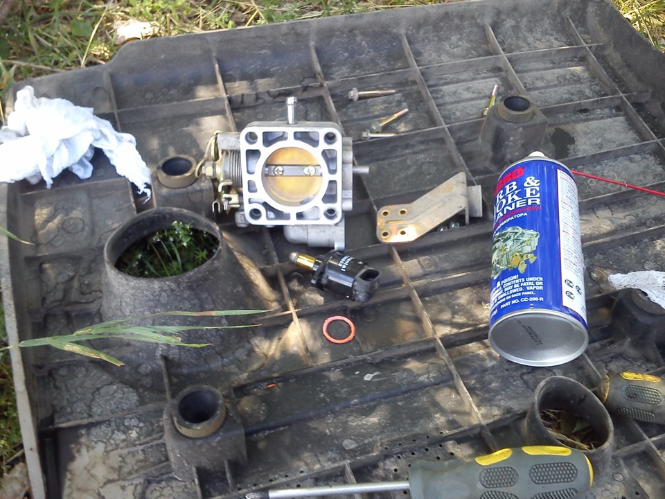 Чистка дросселя и установка Волжских сигналов — Chery Amulet, 1,5 л ...