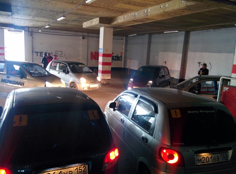 Встреча матизов (Нижний Новгород) — Daewoo Matiz (M100/M150), 0,8 л ...