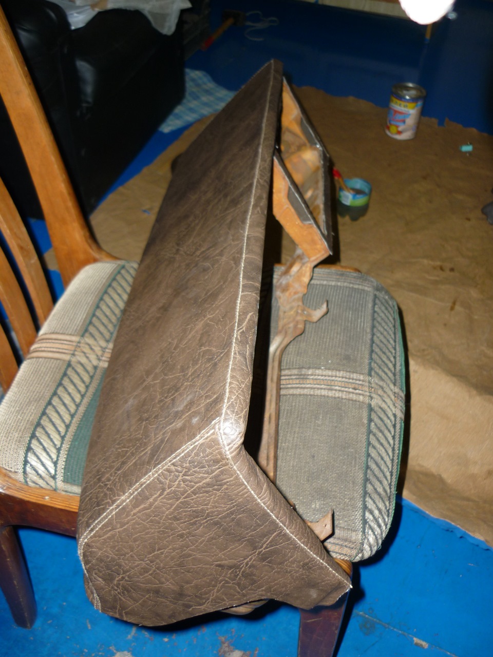 Перетяжка верхней части торпеды (часть 2) — Opel Rekord E, 2,3 л, 1985 ...