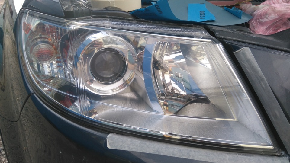 Полировка фар своими силами — Subaru Tribeca B9, 3,6 л, 2008 года ...