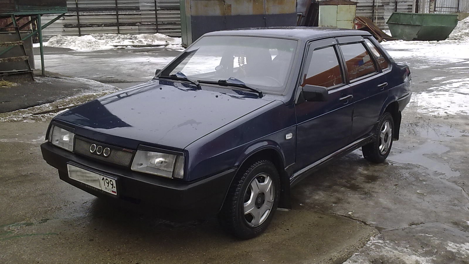 Lada 21099 1.5 бензиновый 1999 | Модель ручной сборки =) на DRIVE2