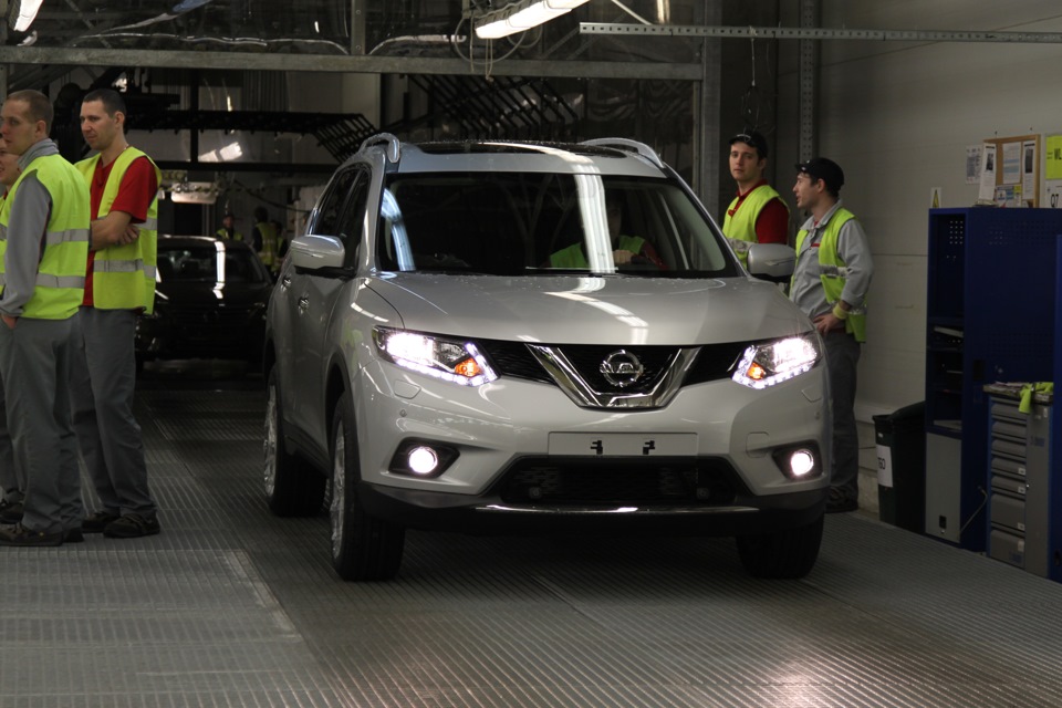 Завод новых Nissan Qashqai