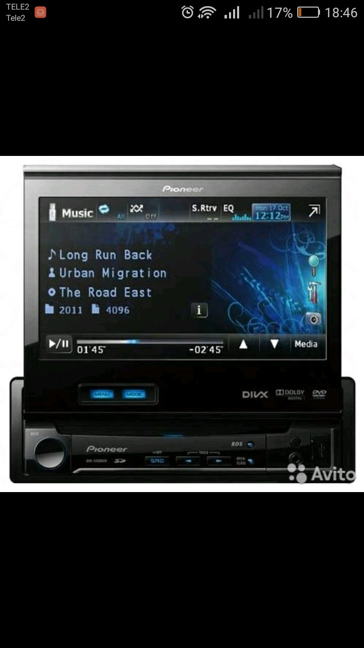 Новая, старая магнитола pioneer avh-5400dvd — Chevrolet Niva, 1,7 л, 2006  года | автозвук | DRIVE2